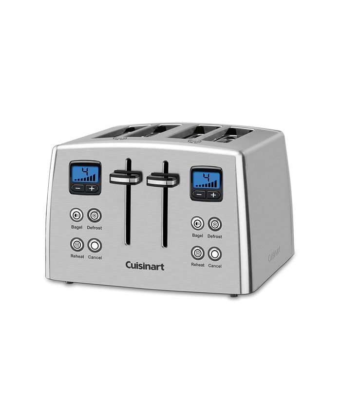 Best Buy: Cuisinart 4-Slice Wide Slot Toaster White CPT-140
