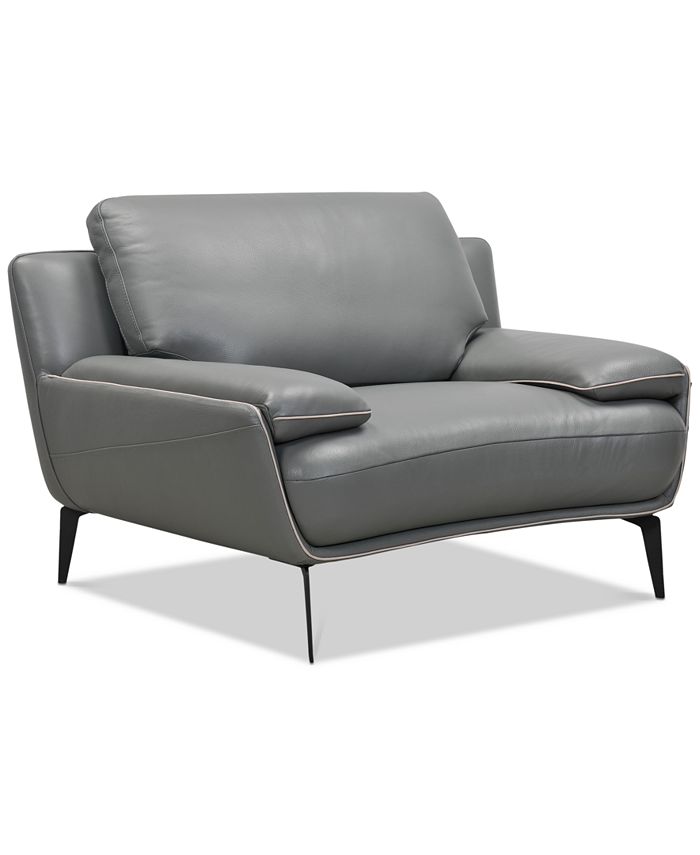 Furniture Closeout Surat 48 Leather, Leather Chairs Macys