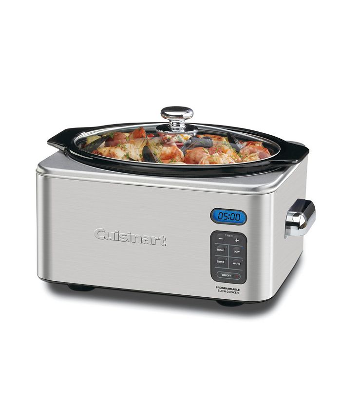 Cuisinart PSC650 6.5 Quart Programmable Slow Cooker Macy's