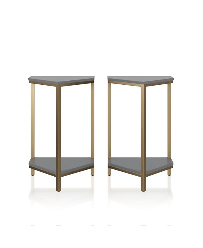 CosmoLiving by Cosmopolitan Scarlett End Table Set Macy's