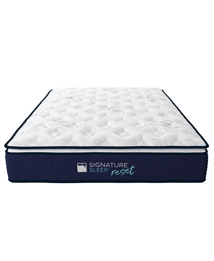 Signature Sleep Reset 12 Nano bionic Pillow Top Hybrid Mattress