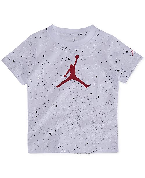 Jordan Toddler Boys Speckled Print Cotton T Shirt Reviews