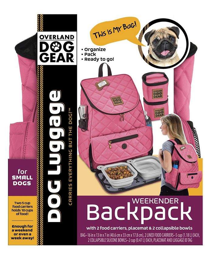 Overland Dog Gear Weekender Backpack Macy's