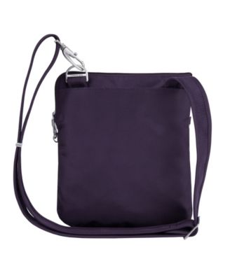 Anti-Theft Classic Slim Double Zip Crossbody