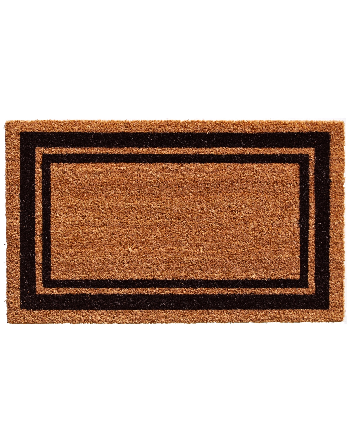 Border 18" x 30" Coir/Vinyl Doormat Bedding “K”