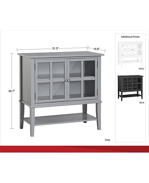 Little Seeds Ameriwood Home Cottage Hill 2 Door Storage Cabinet