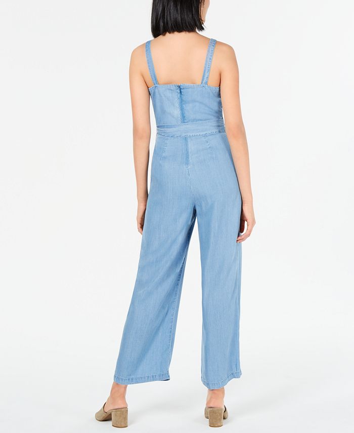 Maison Jules Wide-Leg Sleeveless Jumpsuit, Created for Macy's & Reviews ...