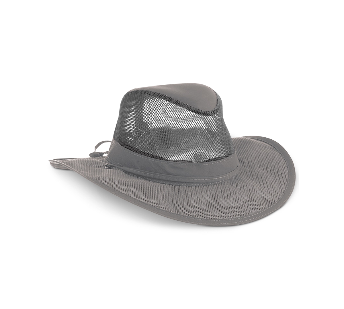 Supplex Mesh Safari Hat - Char
