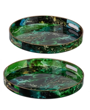 Modern Chic Trays Set of 2