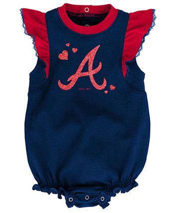 Outerstuff Baby Atlanta Braves Double Trouble Bodysuit Set - Macy's