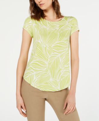 macy's alfani plus size tops