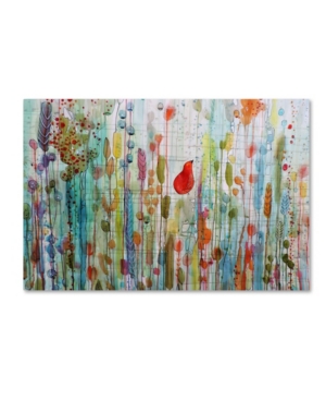 Trademark Global Sylvie Demers 'une Ame Dans Le Jardin' Canvas Art In Multi