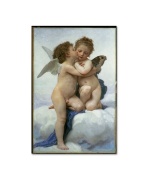 Trademark Global William-adolphe Bouguereau 'first Kiss' Canvas Art In Multi