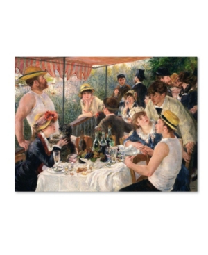 Trademark Global Pierre Renoir 'the Luncheon Of The Boating Party' Canvas Art In Multi