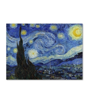 Trademark Global Vincent Van Gogh 'starry Night' Canvas Art In Multi