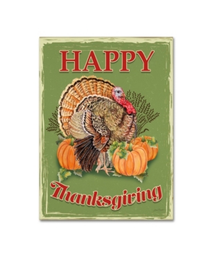 Trademark Global Jean Plout 'thanksgiving 9' Canvas Art In Multi