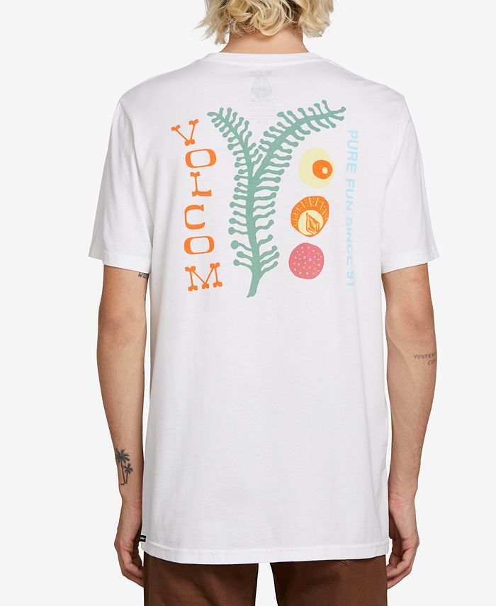 Volcom Men's Cosmic Rodeo Short Sleeve Tee Green Tea