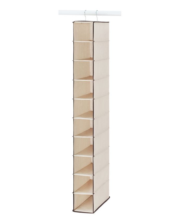 Whitmor hanging 2025 shoe shelves