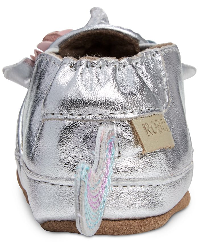 Robeez Baby Girls Uma Unicorn Soft Sole Shoes - Macy's