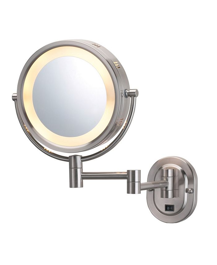 Jerdon The HL65ND 8" Lighted Wall Mount Direct Wire Makeup Mirror Macy's