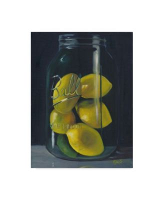 Trademark Global Marnie Bourque 'Lemons' Canvas Art - 32" x 24" x 2"