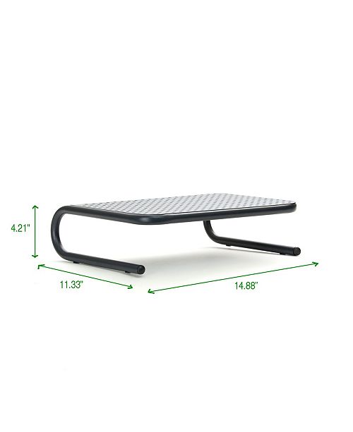 Mind Reader Metal Monitor Stand Monitor Riser For Computer