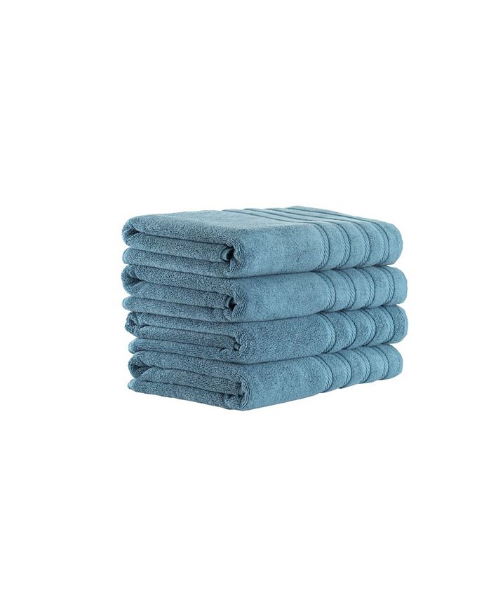 Makroteks Classic Turkish Towels Antalya 4 Piece Luxury Turkish Cotton Bath Towel Set Macy's