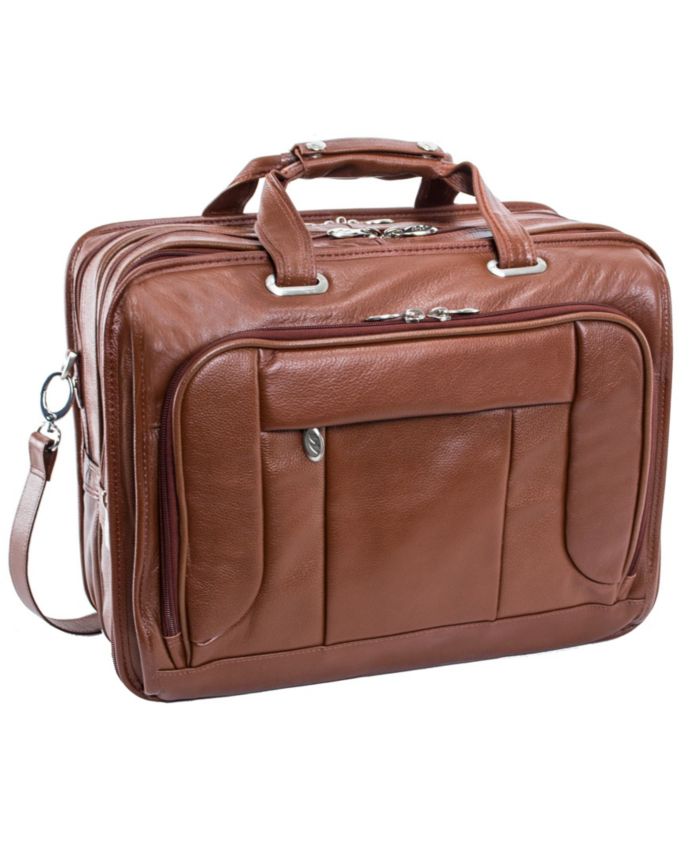 McKlein West Town 15" Fly-Through Checkpoint-Friendly Patented Detachable -Wheeled Laptop Briefcase & Reviews - Laptop Bags & Briefcases - Luggage - Macy's