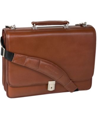 Lexington Flapover Double Compartment Briefcase