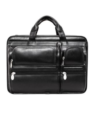 Hubbard Double Compartment Laptop Briefcase