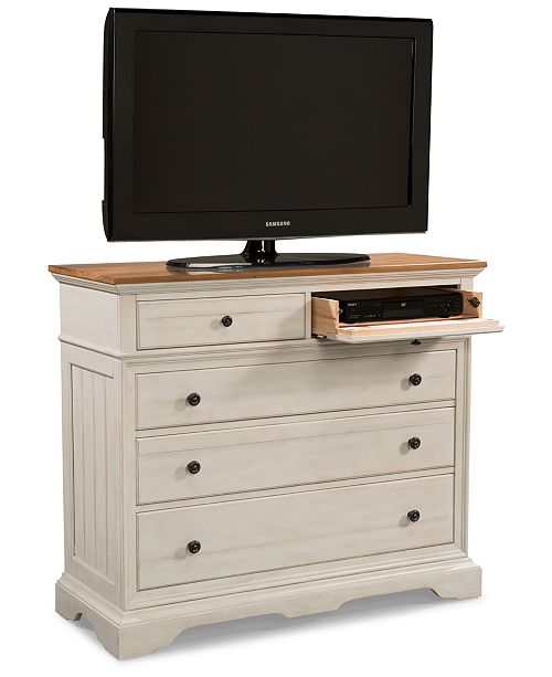 Furniture Cottage Solid Wood Small Media Dresser Reviews