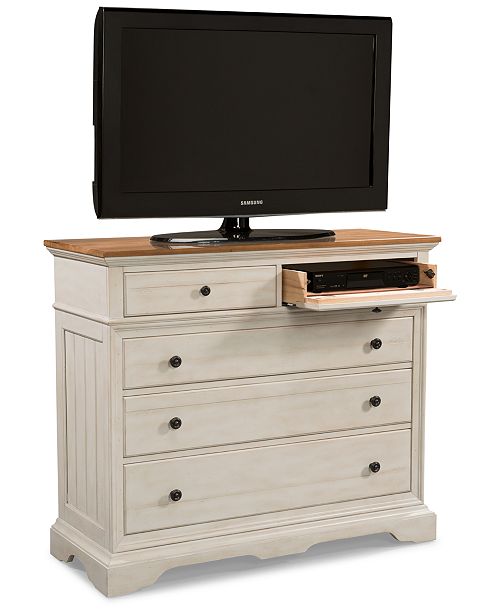 Furniture Cottage Solid Wood Small Media Dresser Reviews