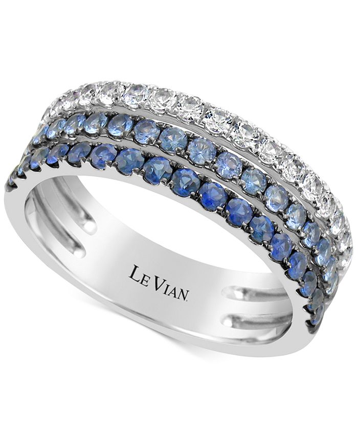 Le Vian Blueberry Layer Cake Blueberry Sapphires (9/10 ct. t.w.) Ring ...
