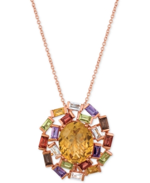 image of Le Vian Baguette Frenzy Multi-Gemstone 18