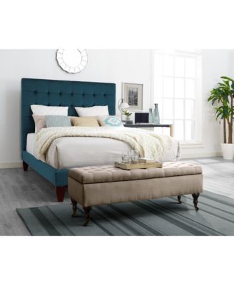 Elle D&eacute;cor Collette Tufted Storage Bench