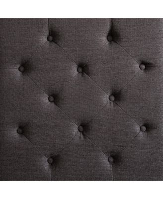 Abbot Square Tufted Ottoman with Storage and Casters