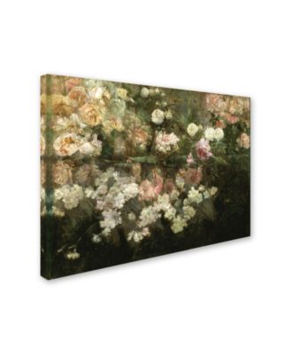 Trademark Global Maria Oakey Dewing 'Garden In May' Canvas Art - 47" x 35" x 2"