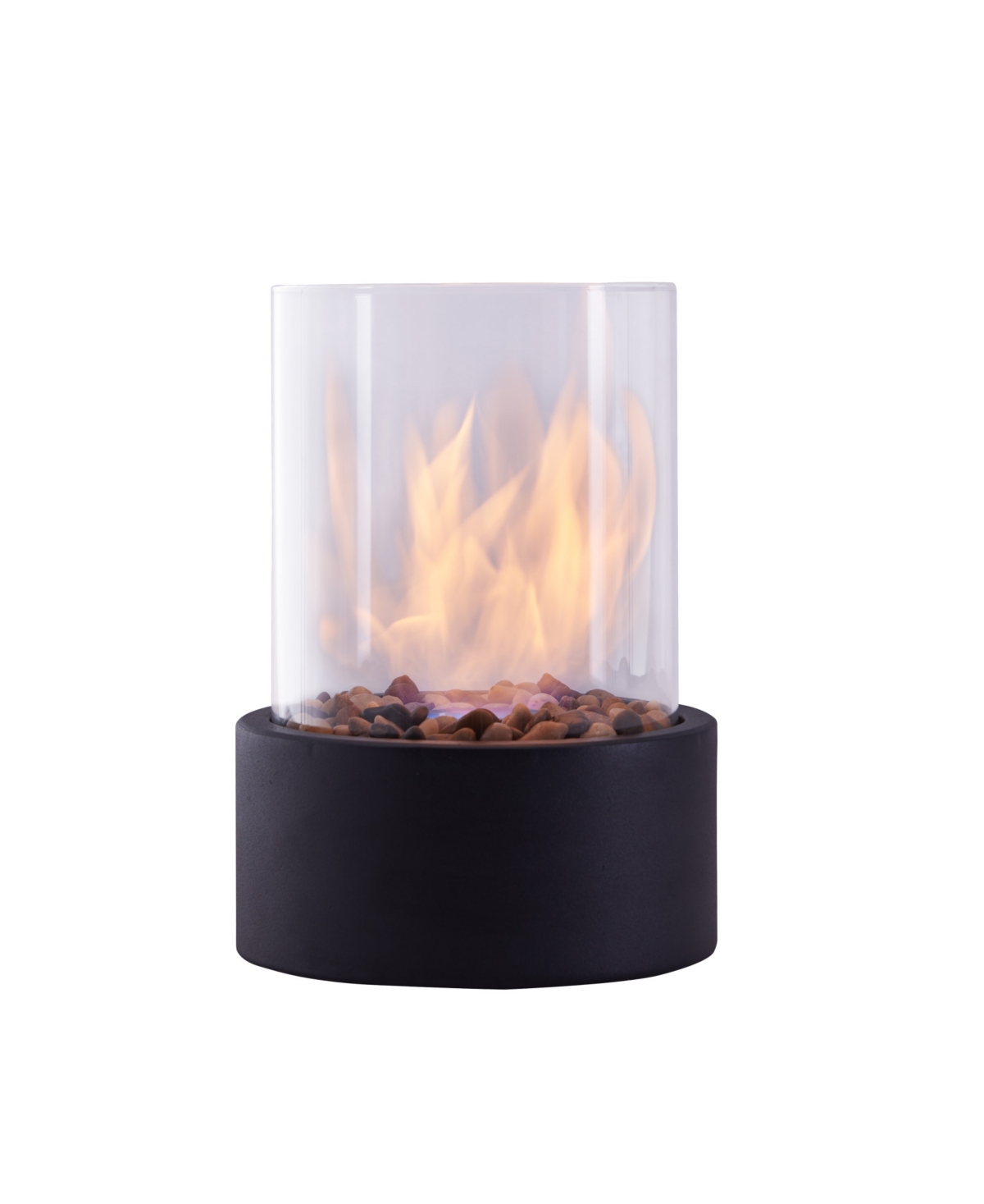 Danya B . Indoor - Outdoor Portable Tabletop Fire Pit In Black