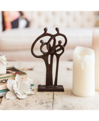 Family of 4 Ring of Love Cast Bronze