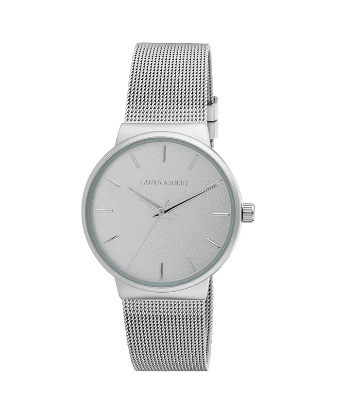 Laura ashley women's mesh watch top