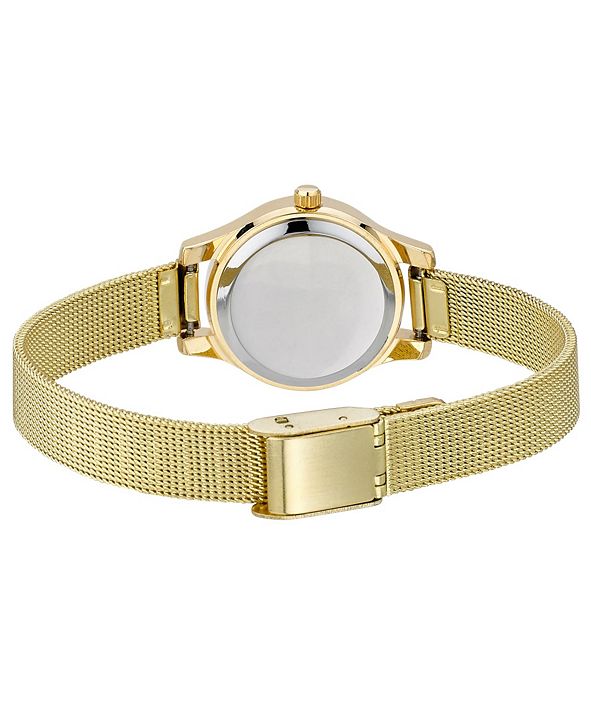 Laura Ashley Mini Gold Mesh Bracelet Watch & Reviews - Watches ...