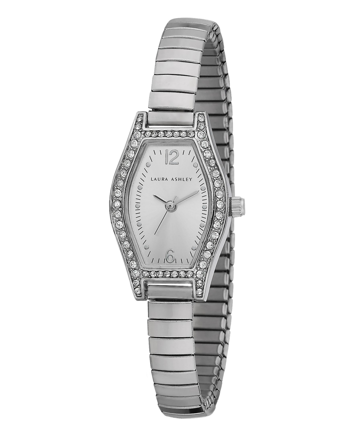 Ladies' Silver Expandable Bracelet Watch - Silver