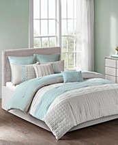 Details about   MINT GREEN BEDDING COMFORTER SET 8-Piece Bed in a Bag Multiple Sizes 