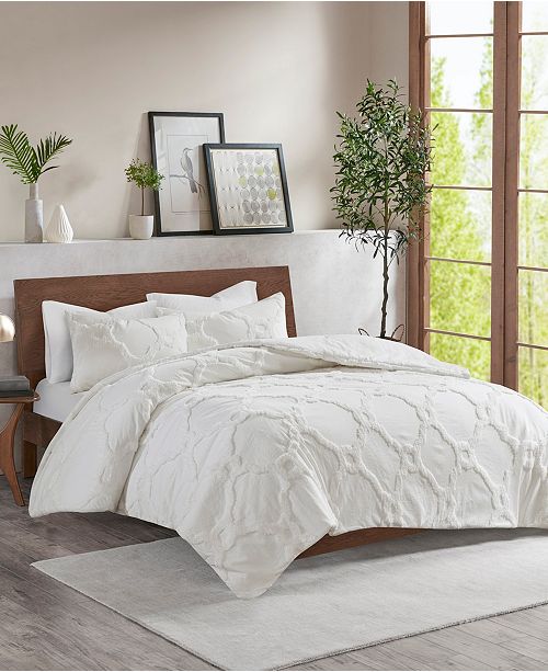 Jla Home Madison Park Pacey King California King 3 Piece Cotton