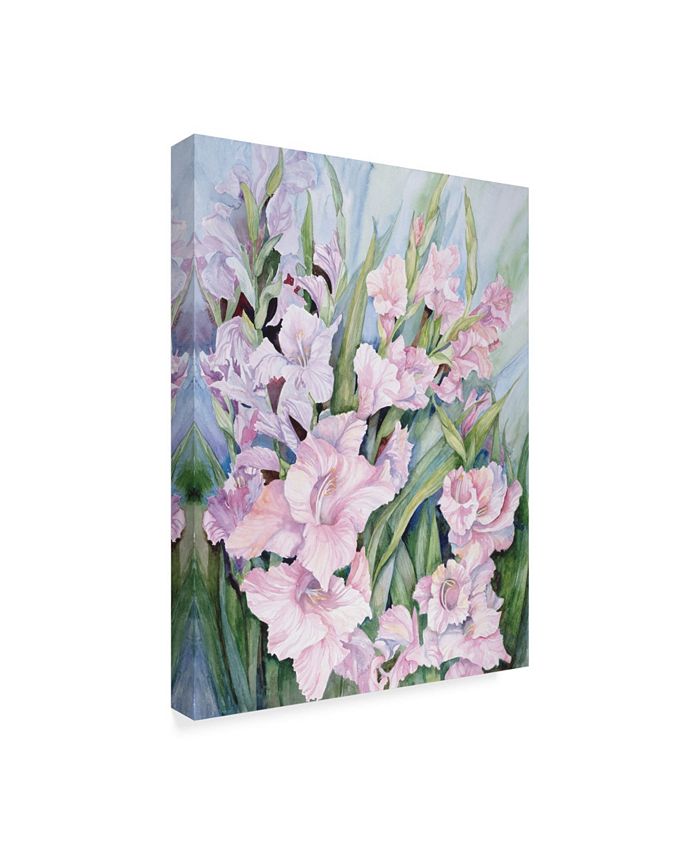 Trademark Global Joanne Porter 'Gladiolus' Canvas Art - 24