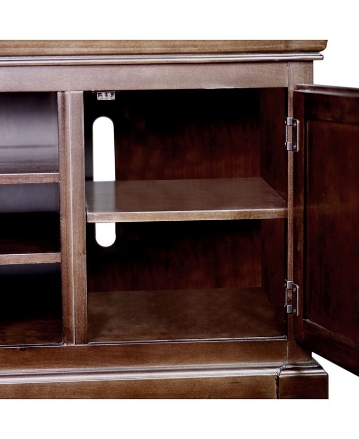 Leick Home Bella Maison Two Door 52" TV Console with open Component Bay