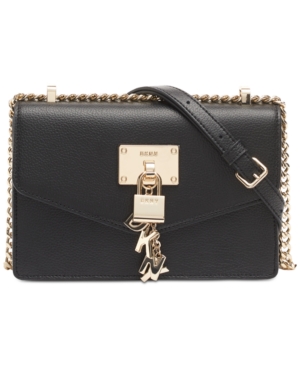 Dkny Elissa Small Leather Flap Shoulder Bag, Created For Macy's In ...
