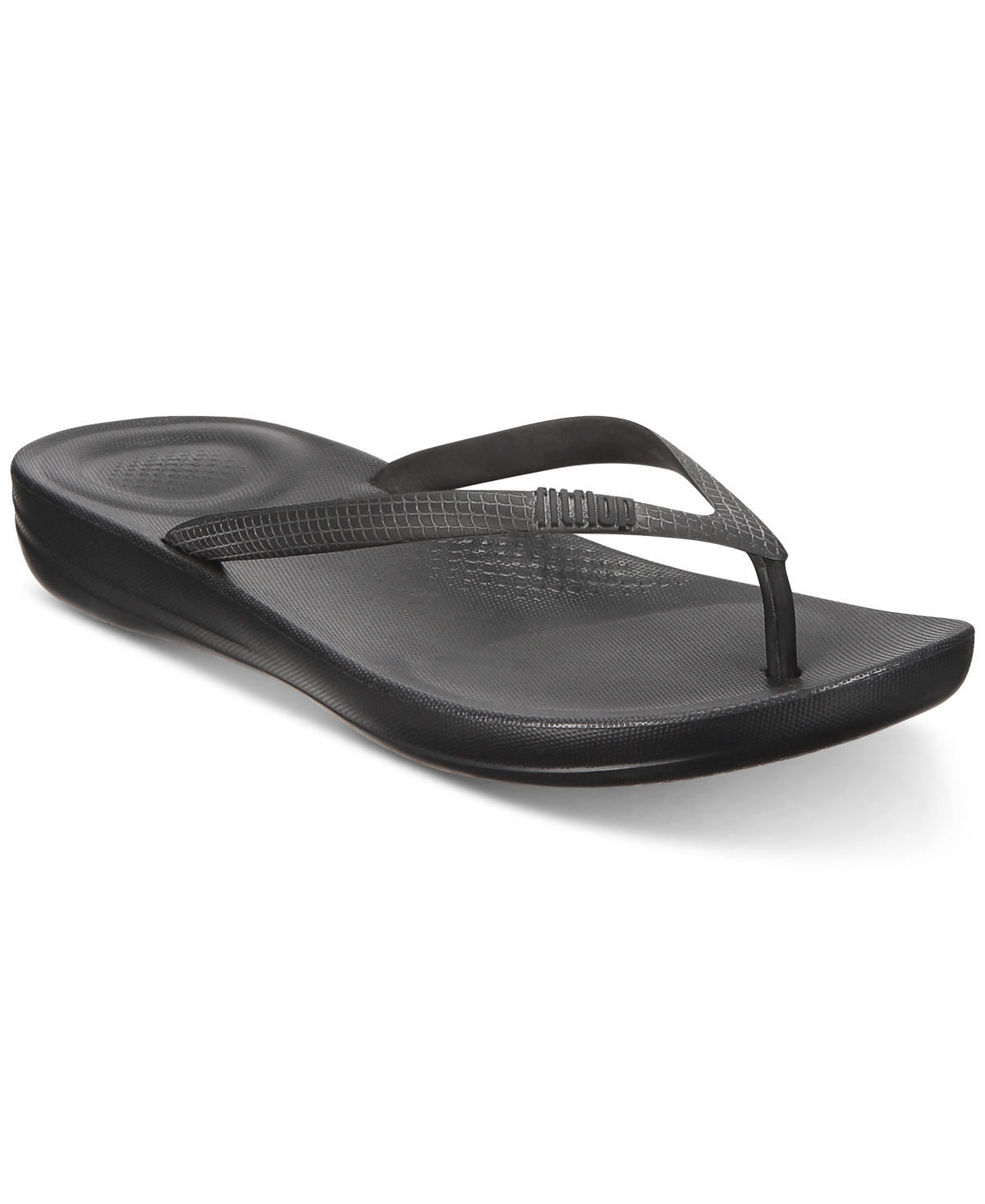 Iqushion Flip-Flop Sandals - Bronze