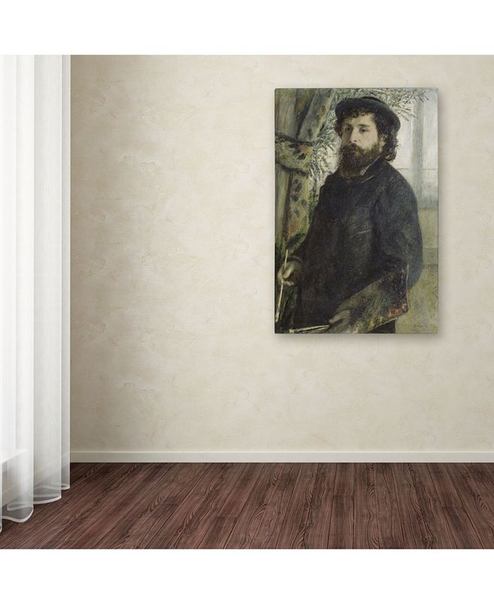 Trademark Global Renoir 'Claude Monet' Canvas Art - 19