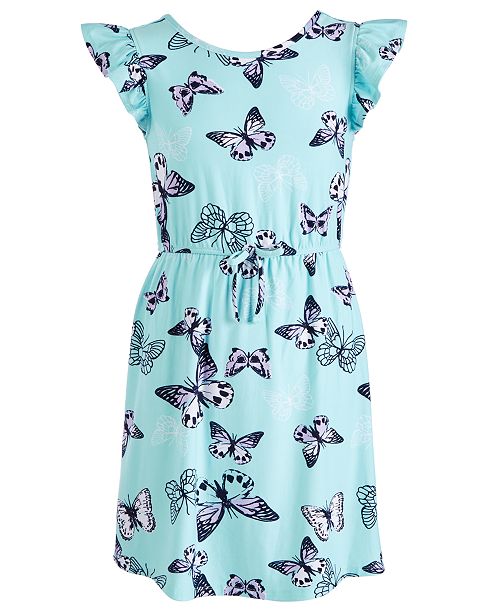Epic Threads Big Girls ButterflyPrint Dress, Created for Macy's & Reviews Dresses Kids Macy's